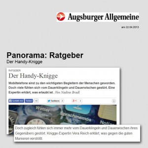 Augsburger Allgemeine – 22.04.2013