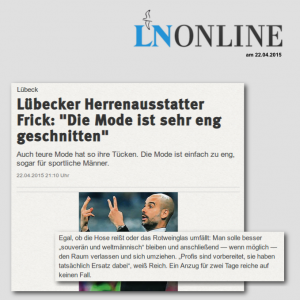 Lübecker Nachrichten – 22.04.2015